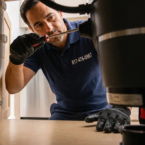 Affordable garbage disposal repair services provided by Fort Worth Plumber TX