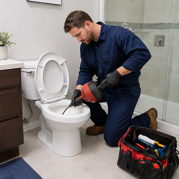 Clogged toilet repair and unclogging solutions provided by Fort Worth Plumber TX