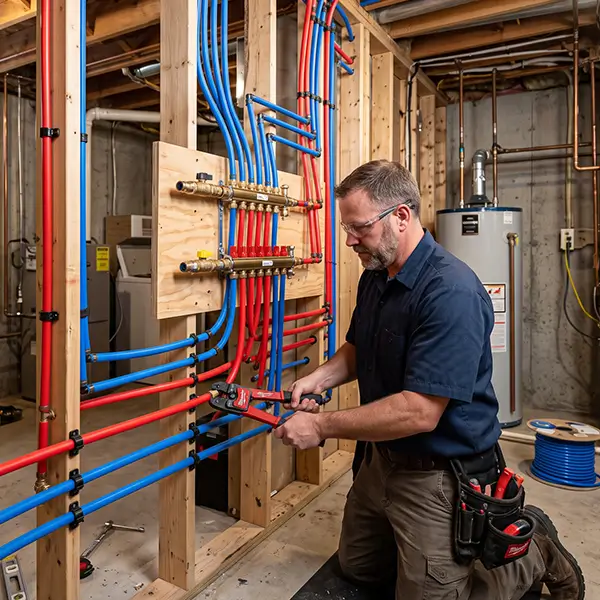 Copper whole house repiping options provided by Fort Worth Plumber TX