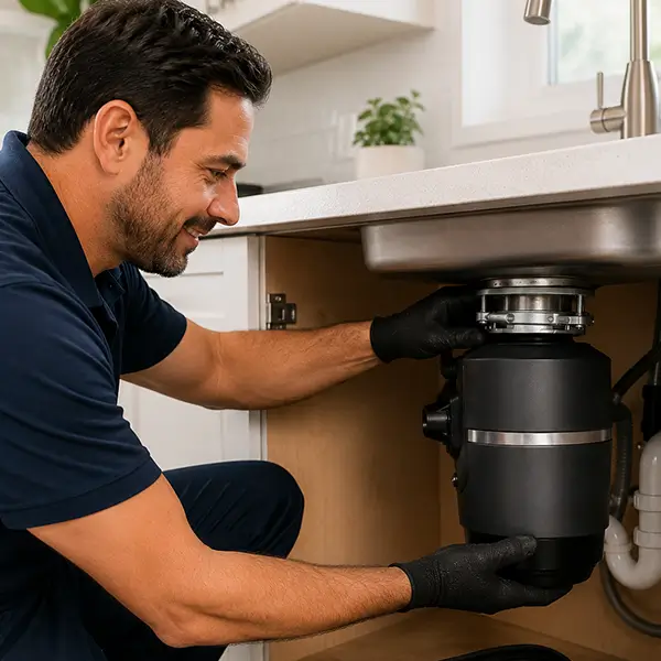 Emergency garbage disposal repair solutions provided by Fort Worth Plumber TX