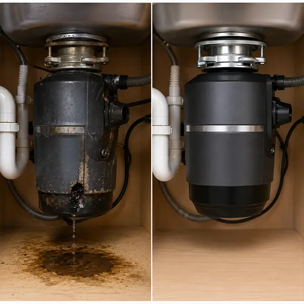Professional garbage disposal repair and replacement service in Fort Worth Texas