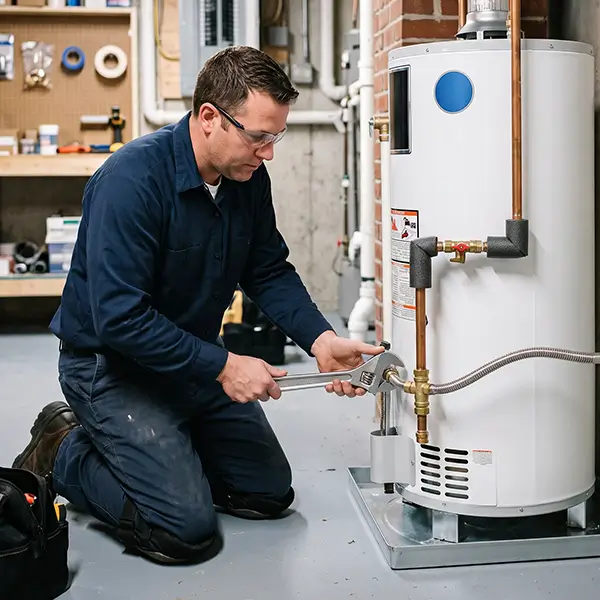Professional residential water heater installation services provided by Fort Worth Plumber TX