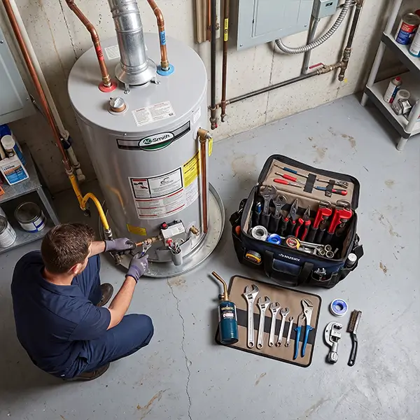 Expert residential water heater repair services provided by Fort Worth Plumber TX