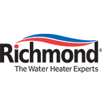 Richmond water heater brand logo serviced by Fort Worth Plumber TX