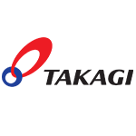 Takagi water heater brand logo serviced by Fort Worth Plumber TX